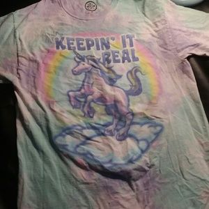 Tie Dye Unicorn tee